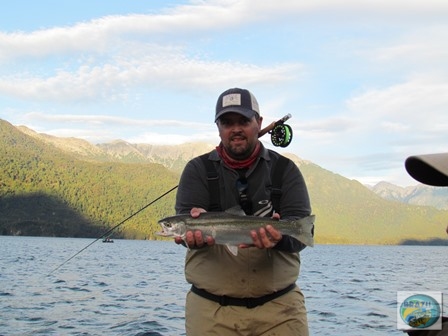 Fotos da pesca esportiva em Chaiten no Chile